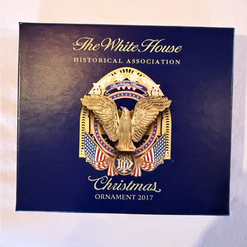 White House Christmas Ornament 2017